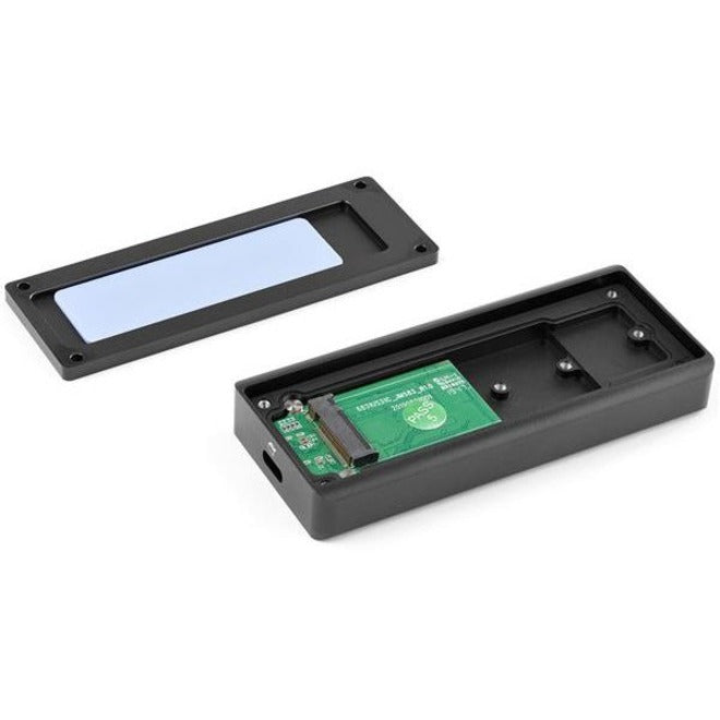 StarTech.com USB-C 10Gbps M.2 NVMe PCIe SSD Enclosure - 1GB/s Rugged Aluminum M.2 PCI Express M-Key Case IP67 Rated - Mac/PC StarTech.com USB-C 10Gbps M.2 NVMe PCIe SSD Enclosure - 1GB/s Rugged Aluminum M.2 PCI Express M-Key Case IP67 Rated - Mac/PC